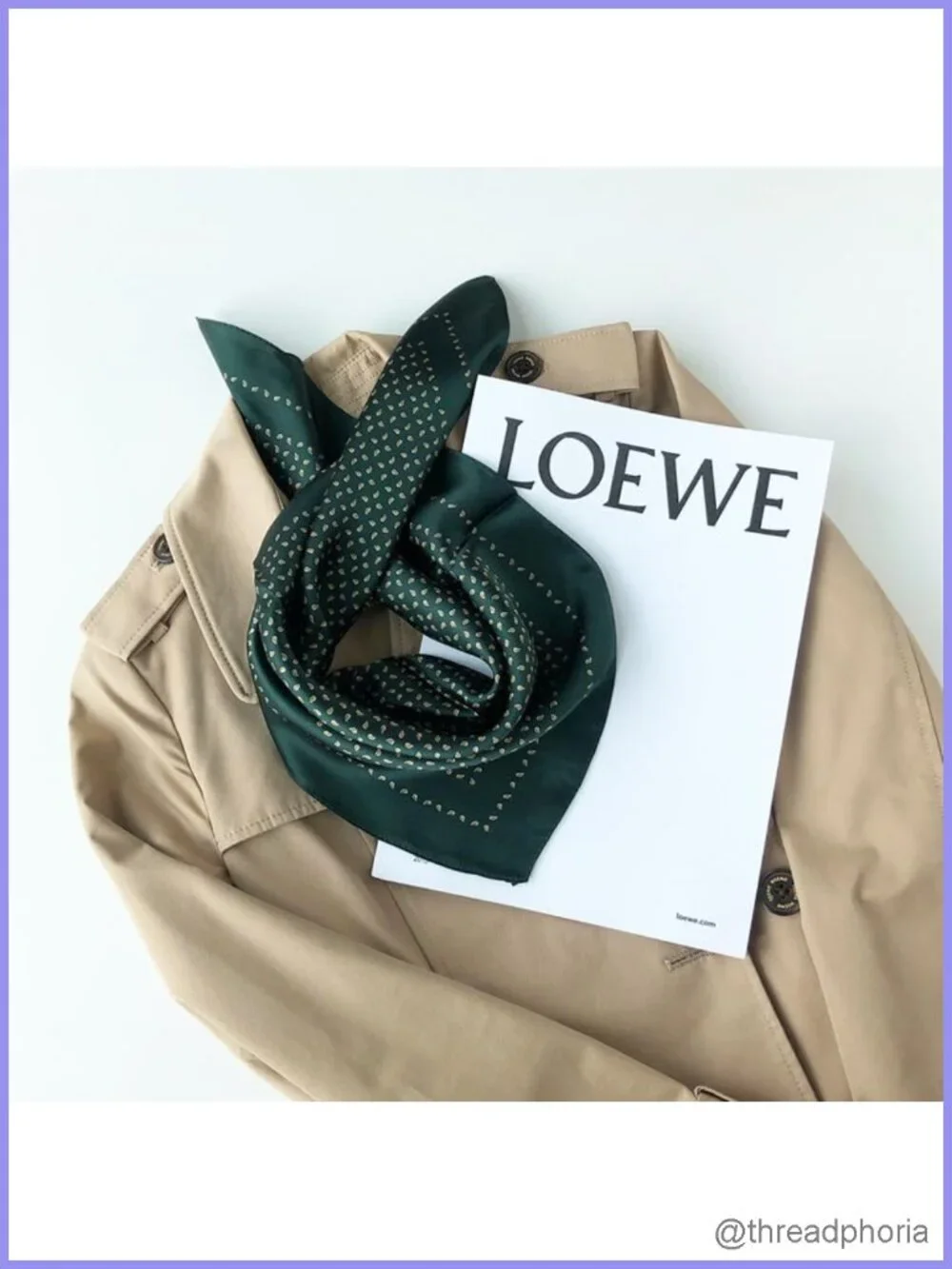 100% Mulberry Silk Scarf 20.5